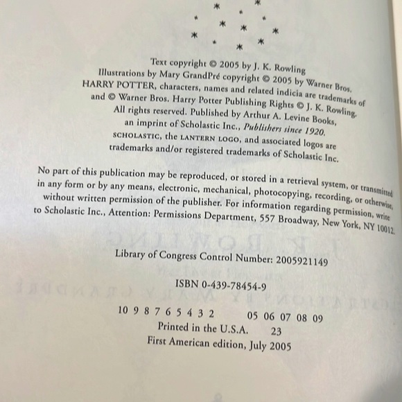 Harry Potter Bundle of Three Novels Half Blood HC 1st Edition Stone & Azkaban SC - Picture 5 of 7